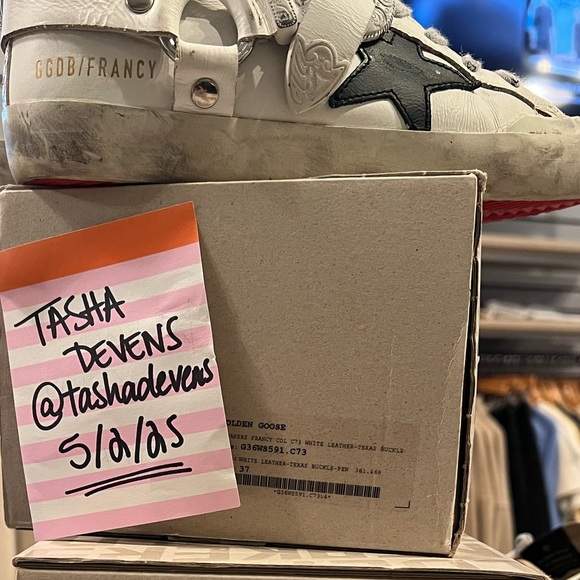 Golden Goose Texas Buckle Francy 37 - Picture 12 of 16